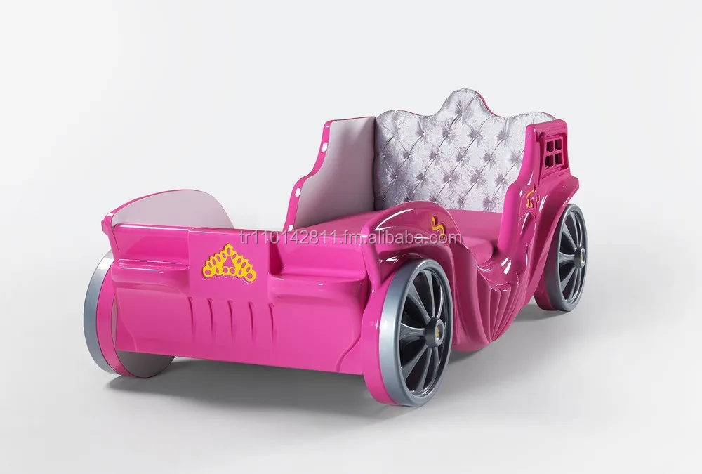 childs pink car