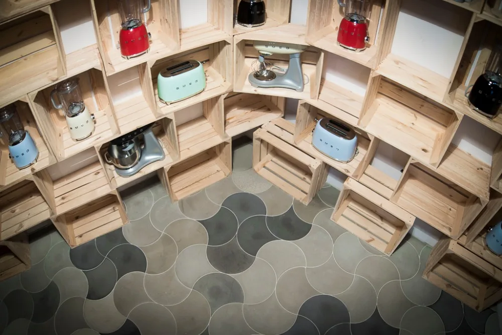 
Architectural concrete tiles 