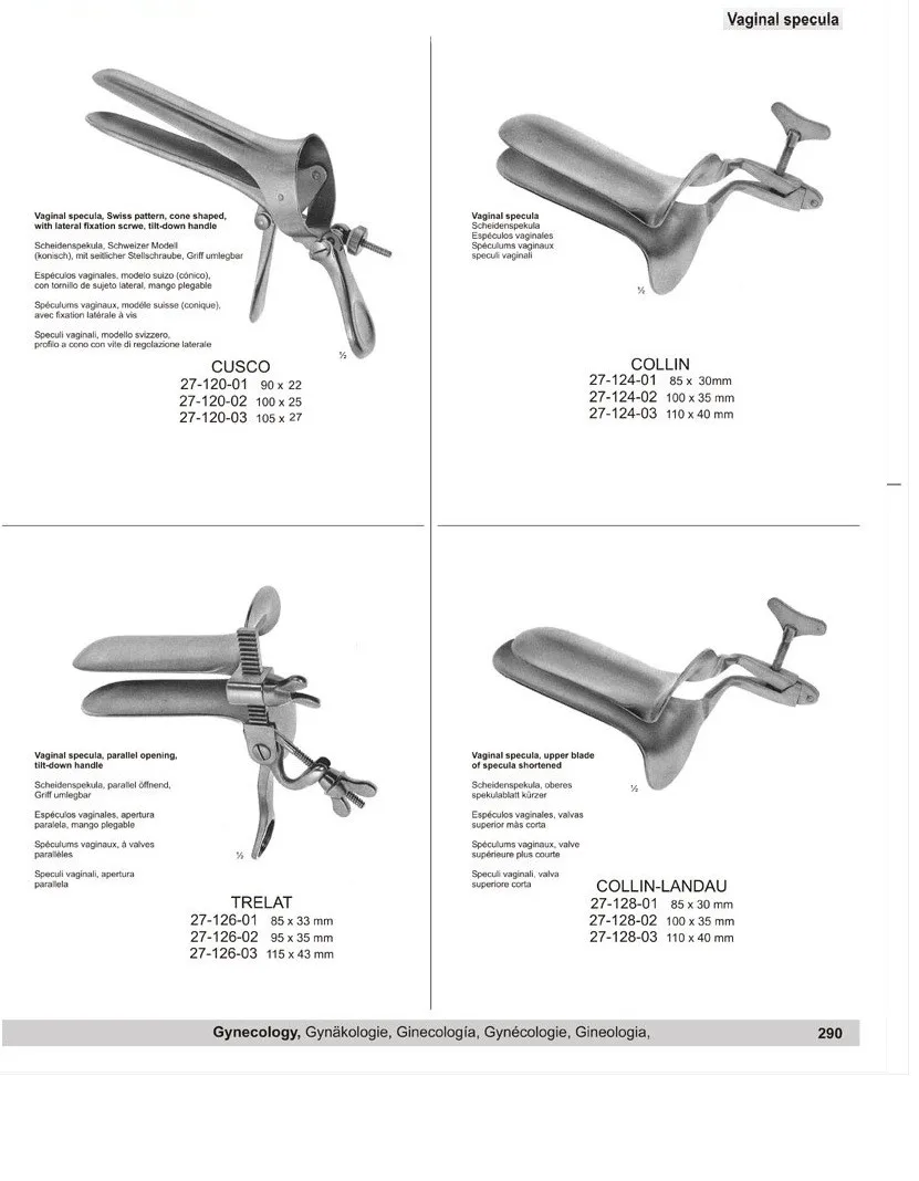 Stainless Steel Pederson Speculum Buy Pederson Speculum Cusco