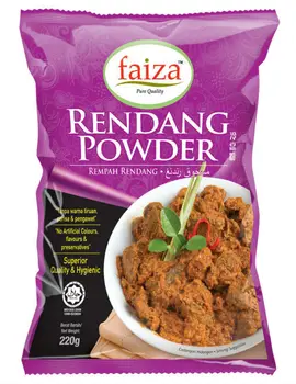 Rendang Powder Malay Rendang Malaysian Food Malay Food Halal Food Halal 