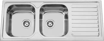 Top Sale Stainless Steel Inox Kitchen Sink Double Bowl Drain Board Kitchenware Industrial Sink Best Spanish Price Export Buy Stainless Steel Double