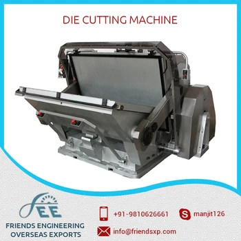 price of die cutting machine
