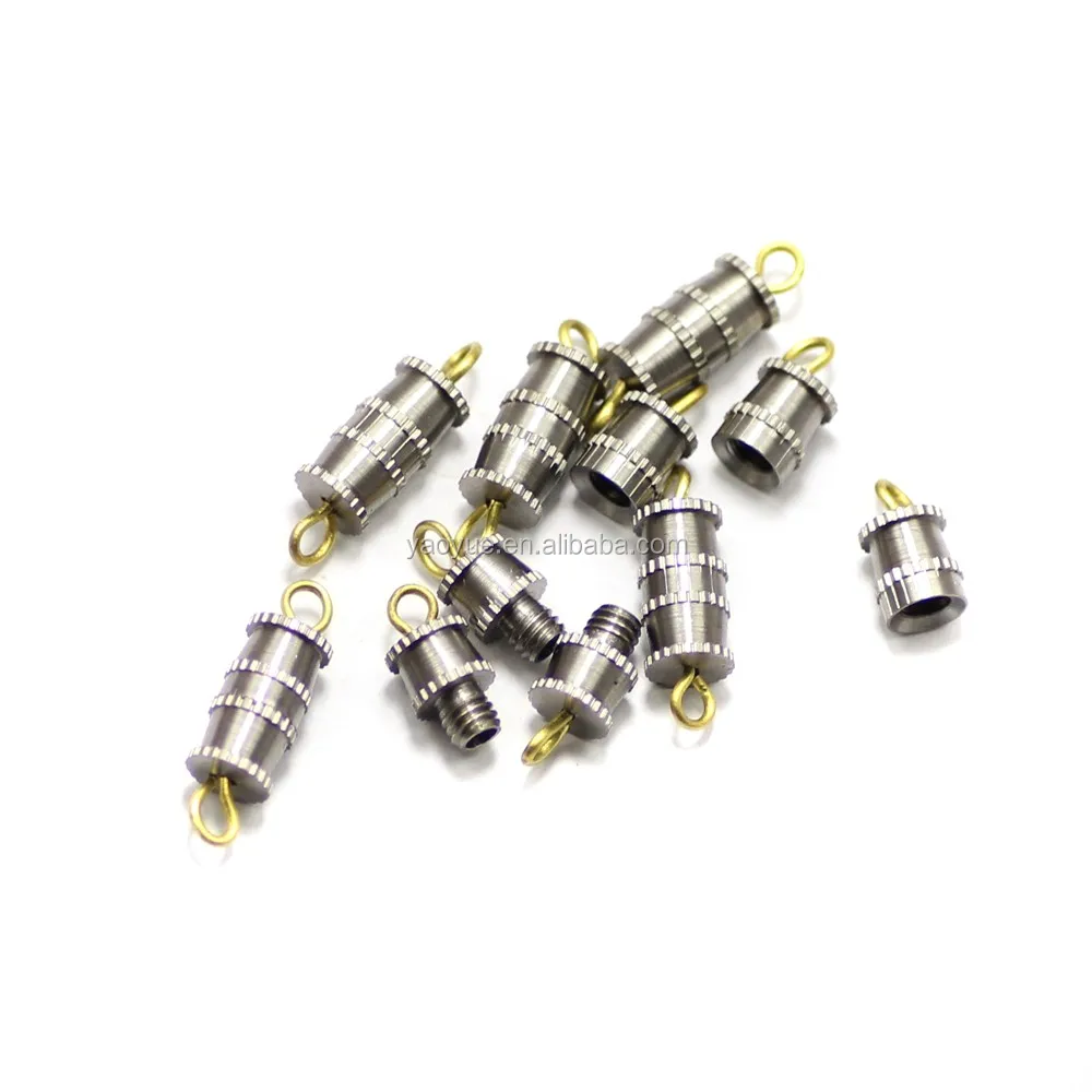 High Quality Connector Two Hooks Barrel Lock Clasp Jewelry Hook Clasp