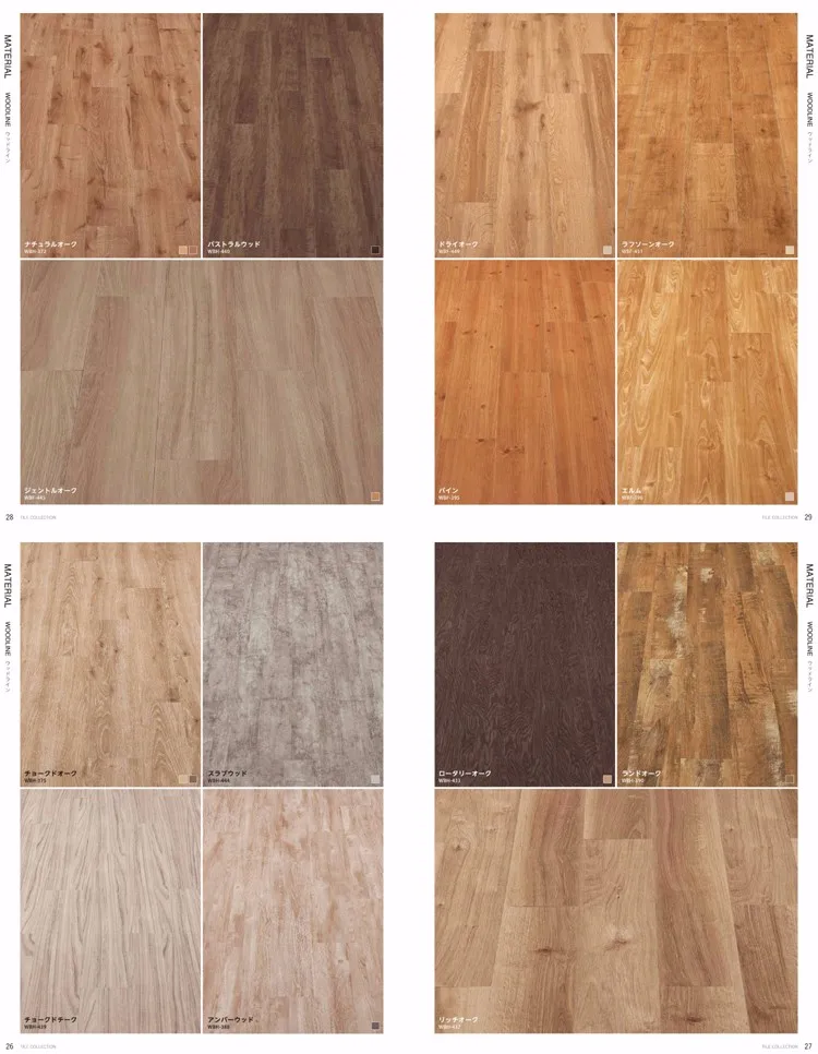 3 Mm Vinyl Laminate Flooring Wood Plank For Kitchen Flooring With