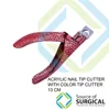 nail cutter artificial acrylic nail clipper tips manicure Pedicure Tool nail art edge cutter
