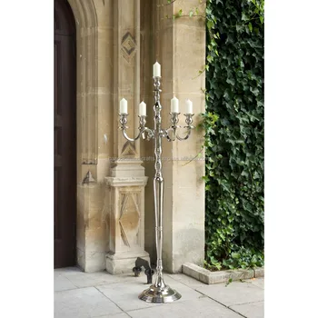 Floor Standing Five Arms Candelabra Wedding Decor Candelabra Tall Floor Standing Candelabra Buy 5 Arm Silver Candelabra Wedding Table