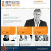 CMS Website Template Design and B2B Web Development Service with Web Hosting