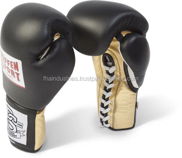 golden boxing gloves