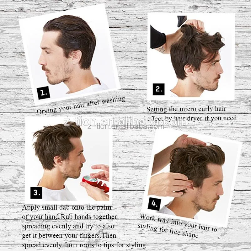 Colortour New Products Hair Styling Edge Control Color Hair Wax