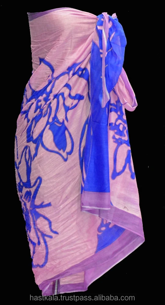 
Azo Free & Color Fast 100% Cotton Printed Sarong Pareo for Promotion / Retail / Wholesale 
