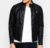 TRIUMPH UNION BLACK LEATHER JACKET FOR MEN