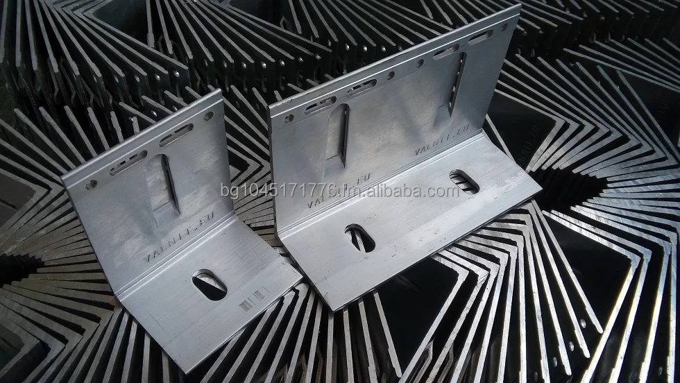 
Aluminium L brackets 