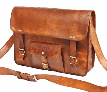 mens leather sling bag