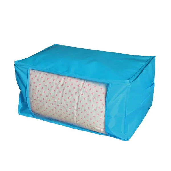Non Woven Blanket Storage Bag Quit Storage Organizer Foldable For Home