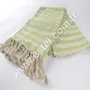 Zebra Towel Lime Green 100% Cotton Extra HIGH Quality Hamam towel beach towel hammam peshtemal Turkish Towel