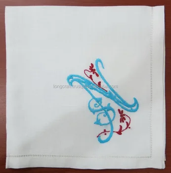 Personalized Wedding Napkins Custom Monogram Wedding Favors