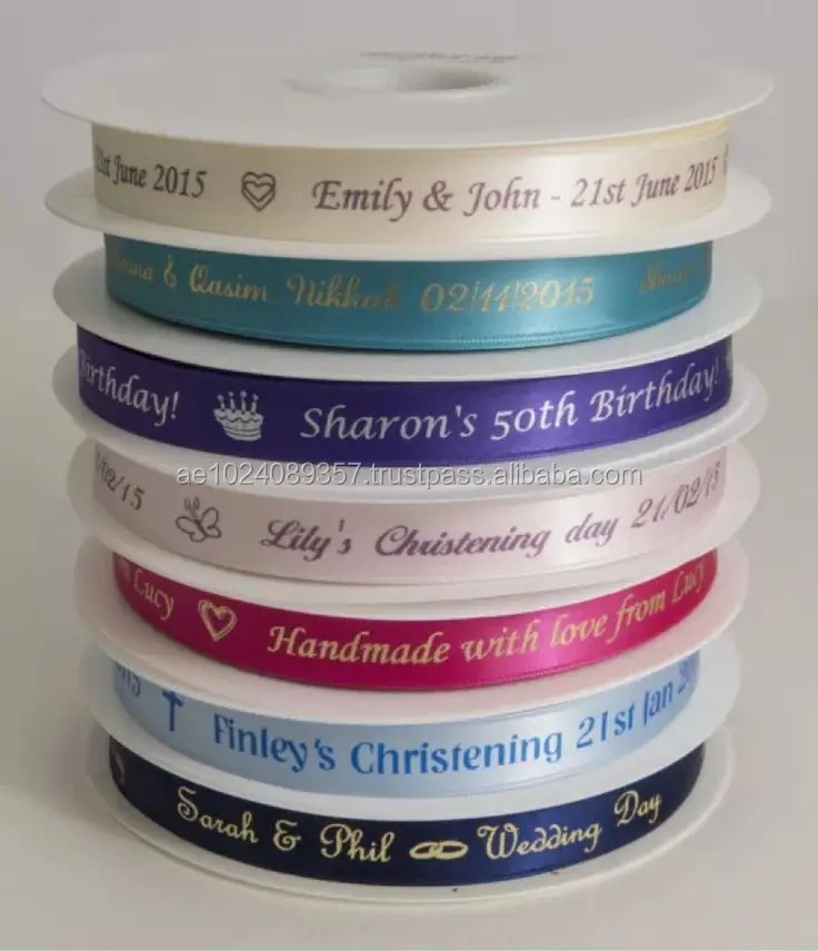 ... Satin | Dubai Dubai Ribbon In Dubai Printed In Ribbon Custom Printed | Printed Custom Buy Printing Ribbons In Ribbons  - Printing | In Logo Dubai