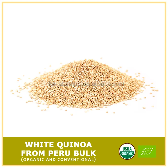 white quinoa from Peru bulk(organic and conventional)