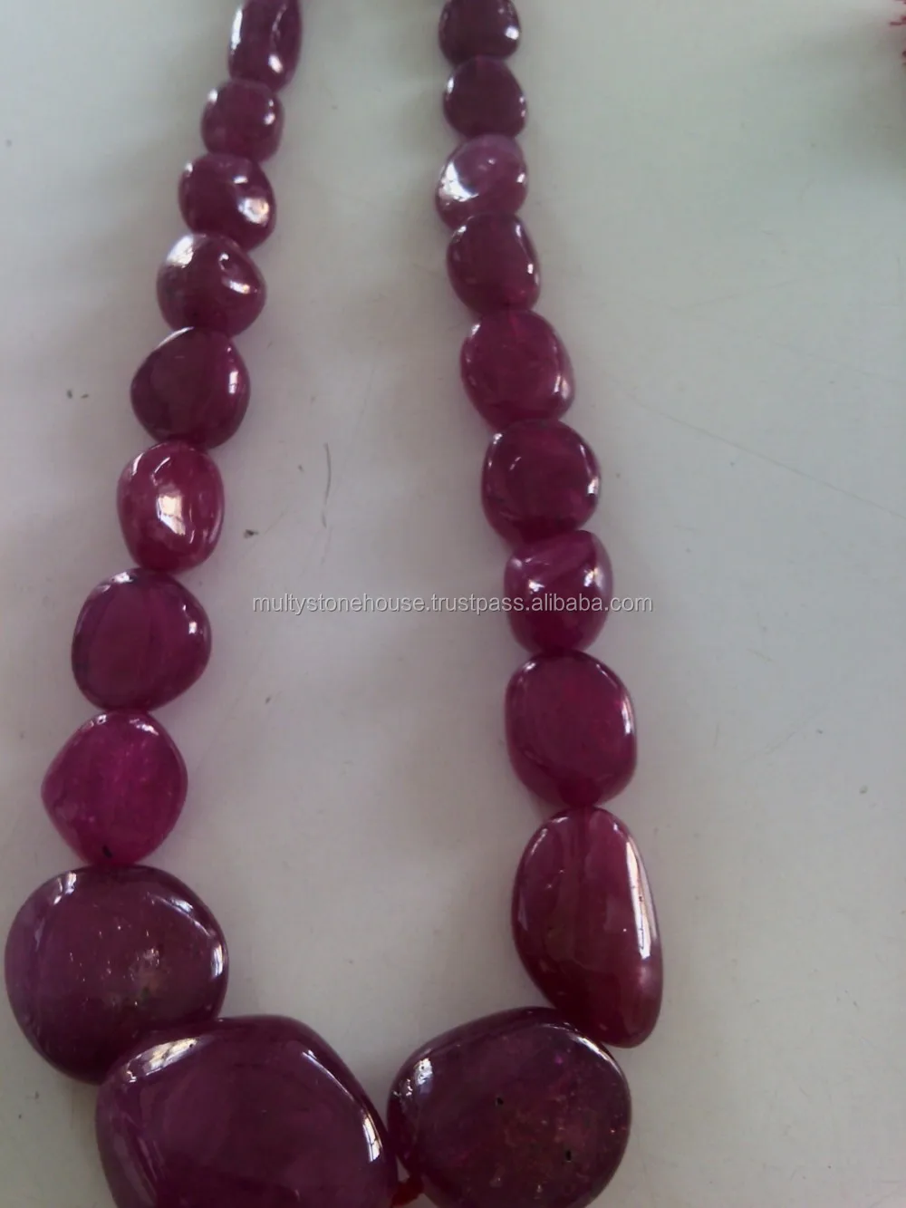 ruby stone beads