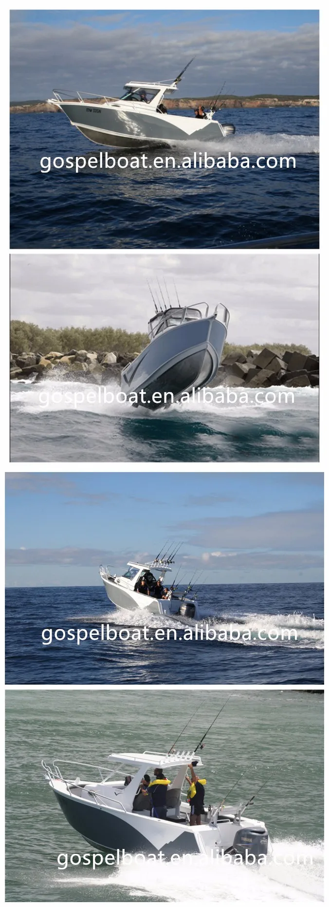 Ce 6 25m 21ft Center Cabin Offshore Fishing Boat For Sale Buy