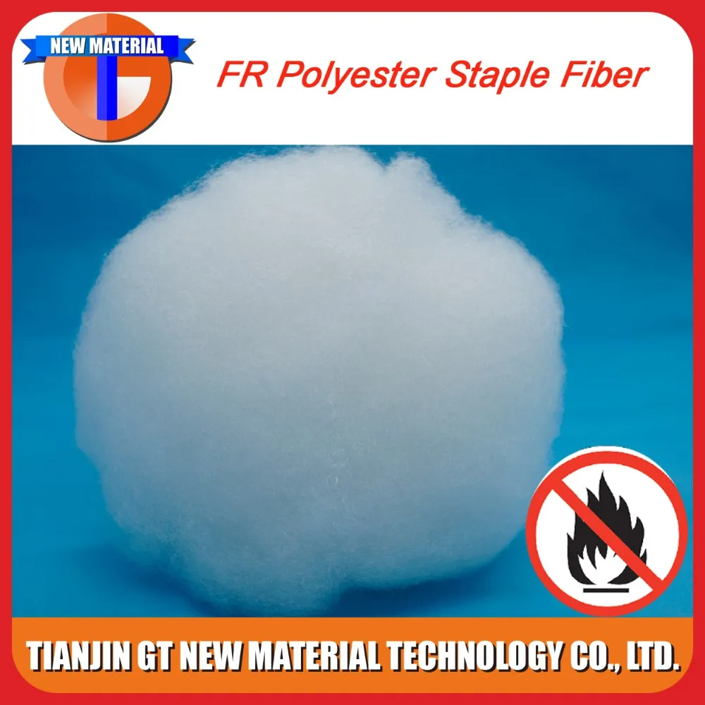 Anti Flame Polyester Fiber,Fr Regular Solid Fiber (rsf) Regenerated