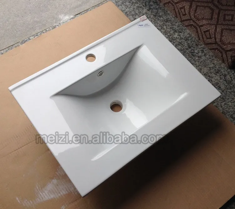 Sanitary ware bathroom cabinet acrylic vanity basin