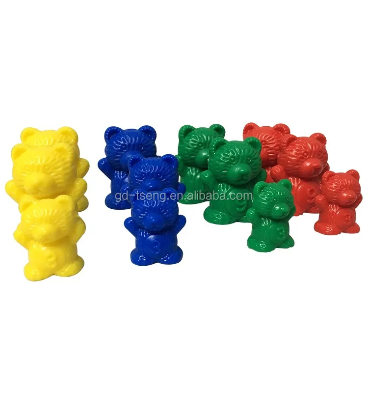 plastic teddy bear counters