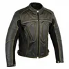 leather racing jacket