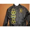 Black Alpha Phi Alpha Line Jacket