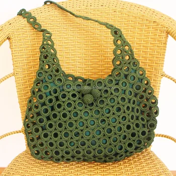 crochet ring bag