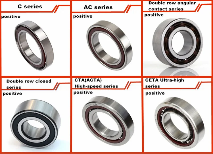15°Contact Angle DB Arrangement Back to Back P4 ABEC-7 DALUO 7206CTYNDBLP4 Precision Angular Contact Ball Bearings Nylon cage 