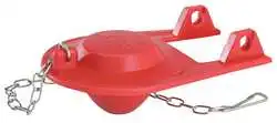 
Toilet Flapper Red 0002 