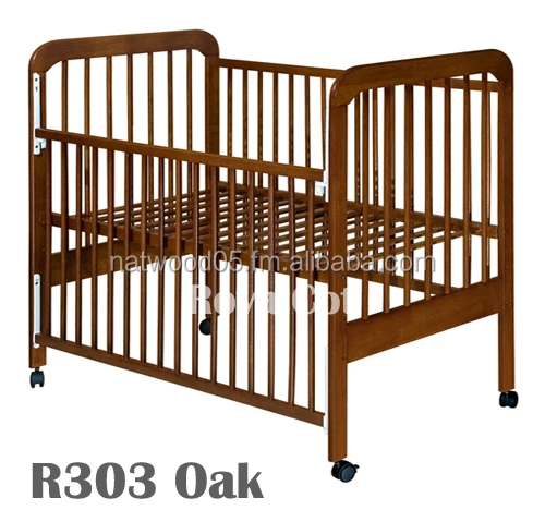 wooden play cot