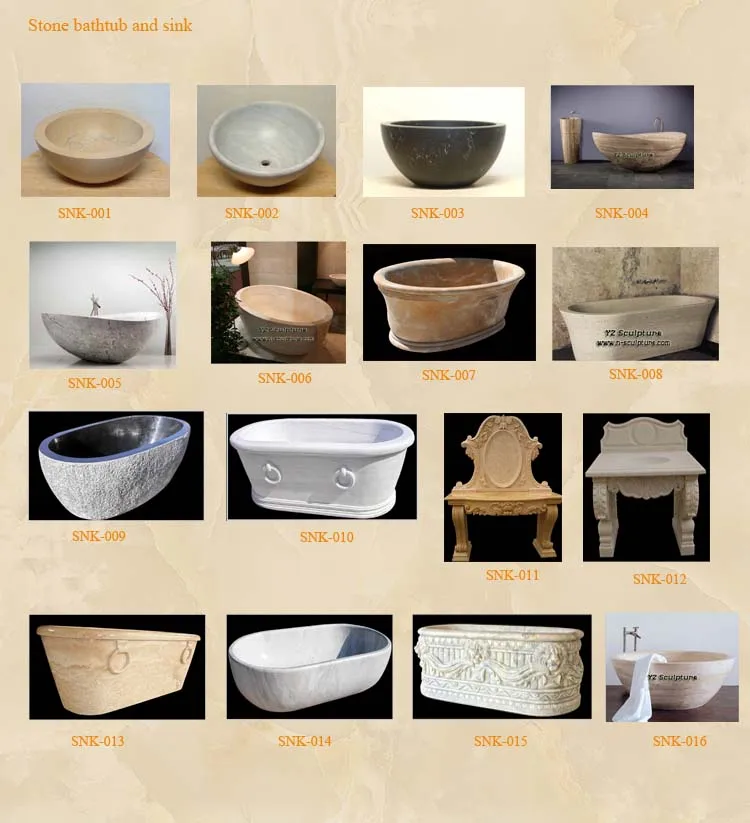 Cultured Black Marble Stone Round Tub For Sale Buy Bathtub Stone