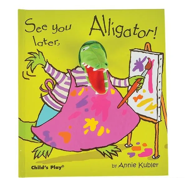 See You Later Alligator Puppet Book Buy Books Product On Alibaba Com