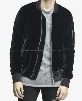 velour black jacket