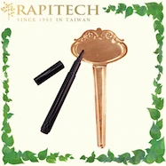17cmL Gardening Marker Pen with Ornamental Copper Plant Label Metal Label.jpg