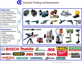 electrical tools and equipment with name