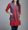 Cotton Khadi Amber Top Stitch Detail Jacket for women