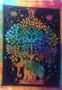 Large Indian elephant Tapestry tree of life Wall Hanging Throw Bedspread Dorm Tapestry Decorative product