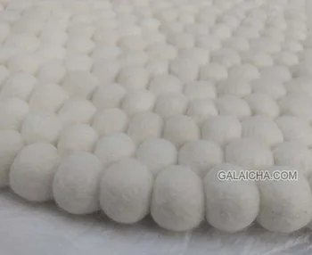 Weiss Fuhlte Ball Teppich Pebble Heu Pinocchio Teppich Kindergarten