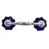 Handmade Blue Bridge Drawer Handle Pull in Brass Silver Bronze Hardware Fitting BH-18