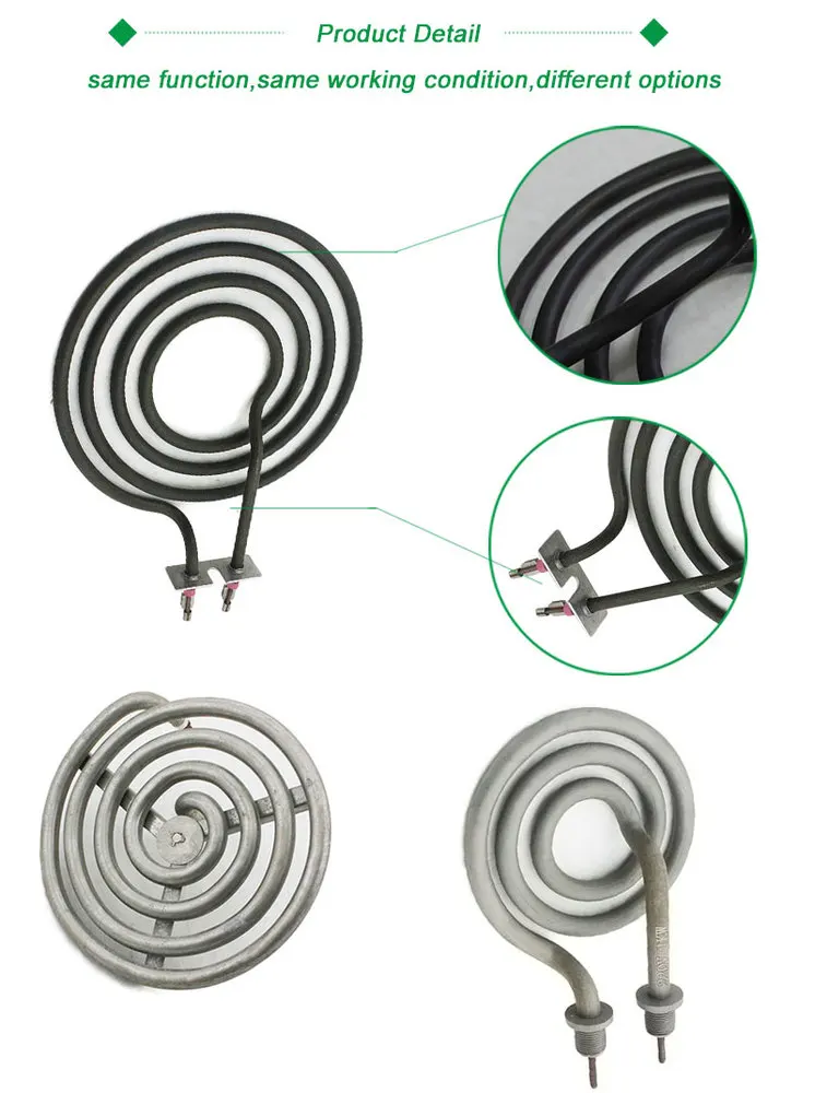 Ce Approved Heating Element 220v Custom Made High Temperature Flexible