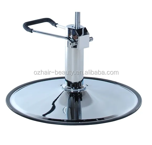 Hydraulic Styling Chair Base Stainless Steel Round Base With Hydraulic