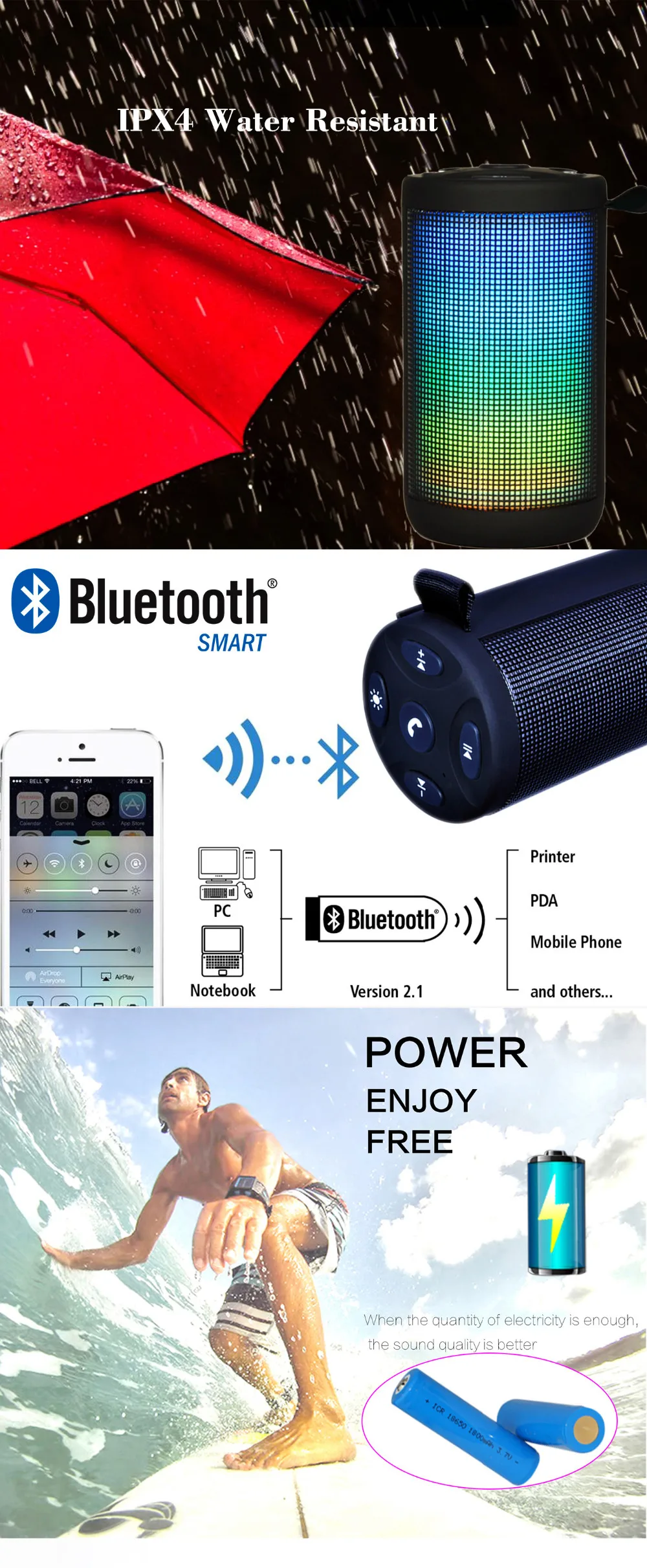 mini led bluetooth speaker for parties 021