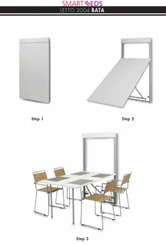 Bata Wall Folding Table By Smartbeds Mount Bata Wall Folding Table By Smartbeds