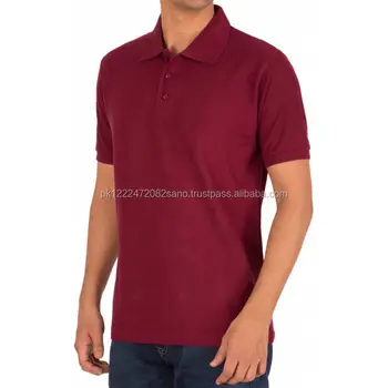 maroon polo shirt school