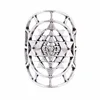 New Star Design silver Metal Ring Jewelry Gorgeous Ring, Honey comb design RingBrass Jewelry,Body Jewelry