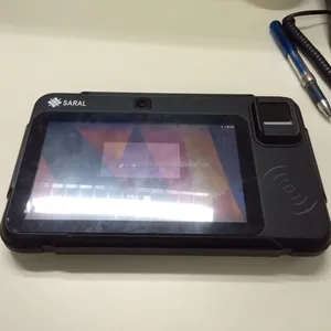 Saral S700 - 3G Biometric fingerprint reader with gprs Android Tablet PC