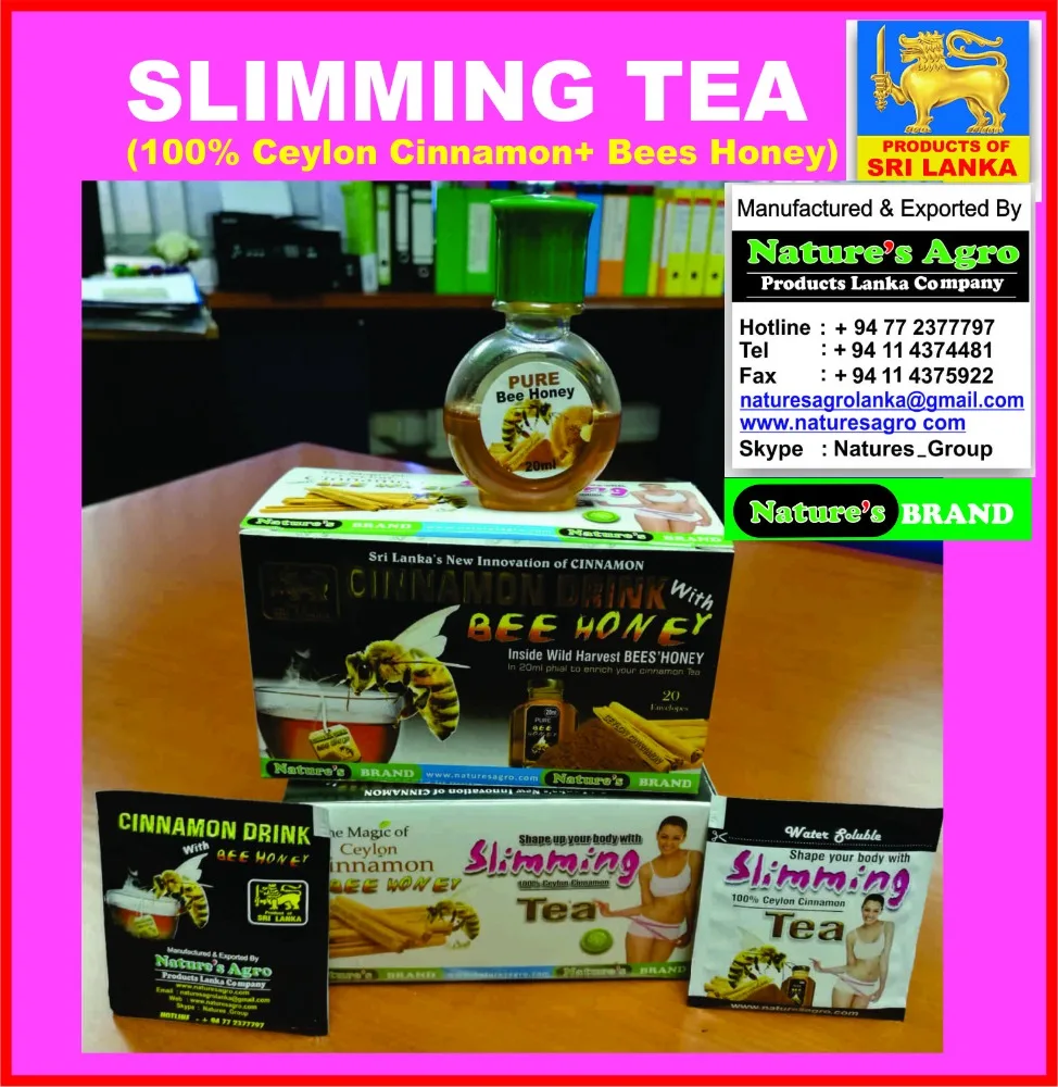 
100% CINNAMON TEA- Slimming Tea with Bee Honey 
